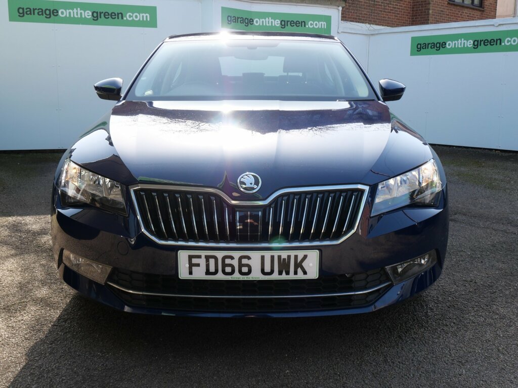Skoda Superb 1.6 Tdi Se Dsg Euro 6 Ss Only 36000 Miles 2 Blue #2