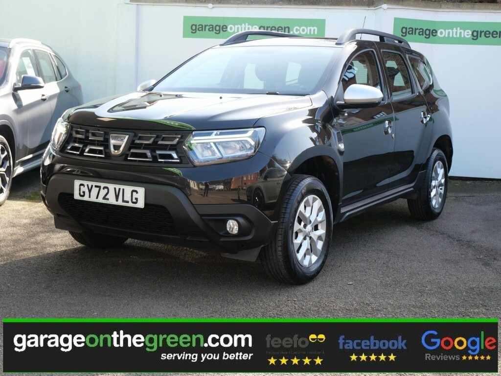 Dacia Duster 1.0 Tce Comfort Euro 6 Ss 1 Owner Black