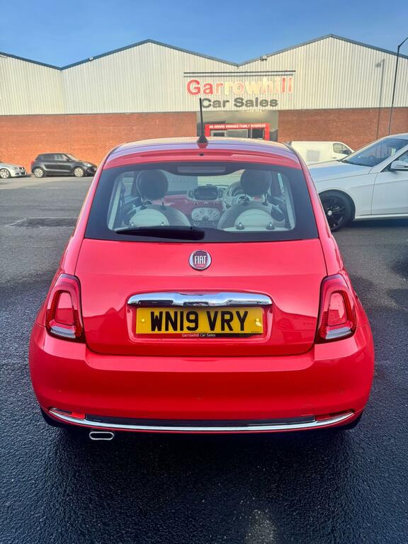 Fiat 500 Hatchback 1.2 Lounge Euro 6 Ss 201919 WN19VRY Red #3