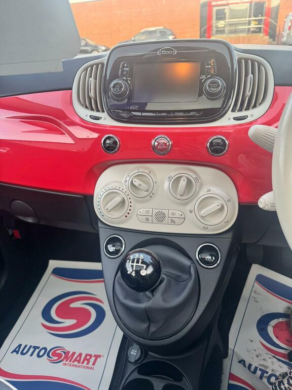 Fiat 500 Hatchback 1.2 Lounge Euro 6 Ss 201919 WN19VRY Red #4