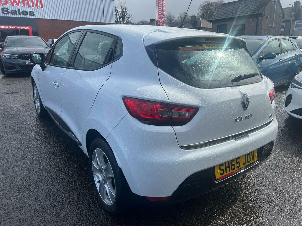 Renault Clio Hatchback 1.5 Dci Dynamique Nav Euro 6 Ss SH65JOV White #4