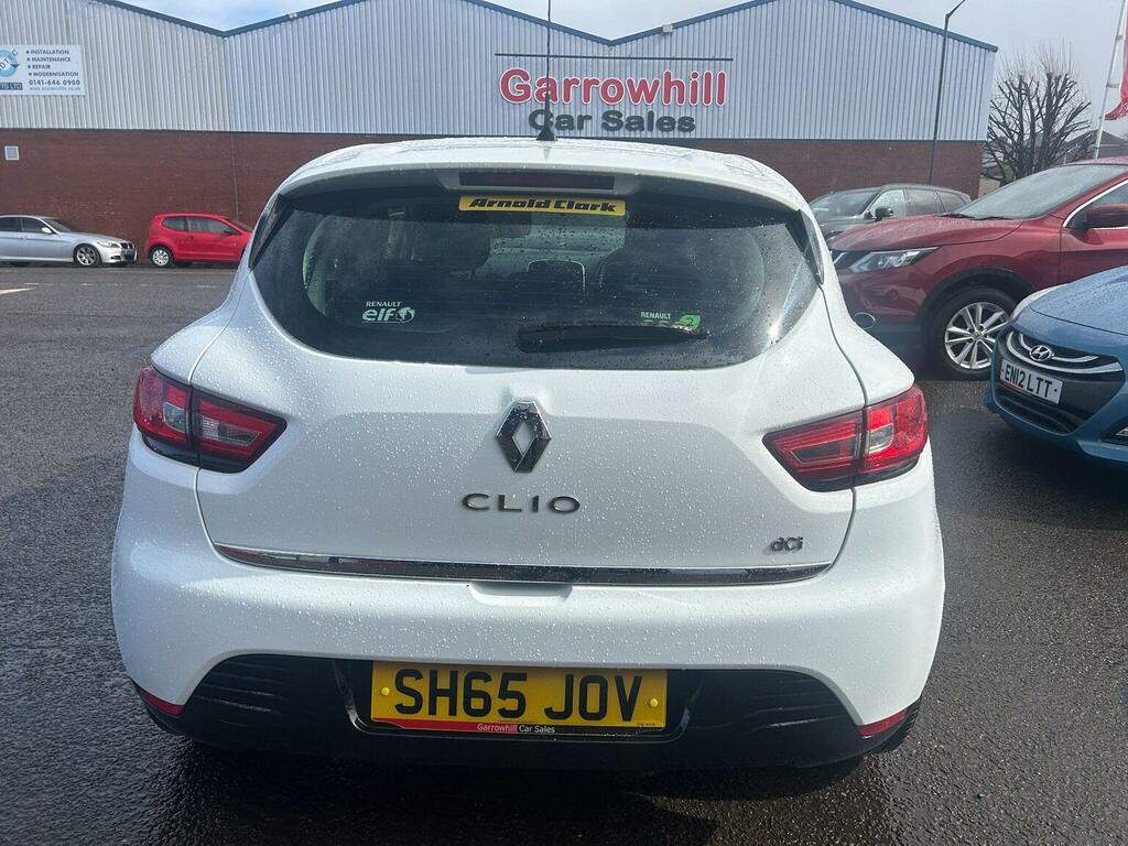 Renault Clio Hatchback 1.5 Dci Dynamique Nav Euro 6 Ss SH65JOV White #3
