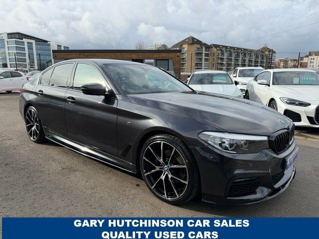BMW 5 Series 2.0 520D Mht M Sport Saloon Hybrid Grey