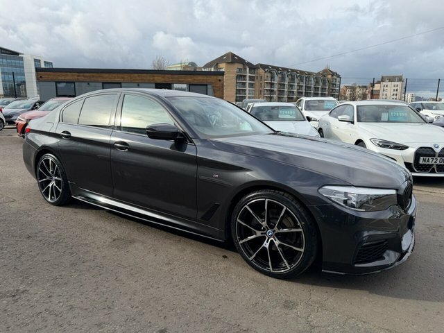BMW 5 Series 2.0 520D Mht M Sport Saloon Hybrid LL20FJO Grey #2