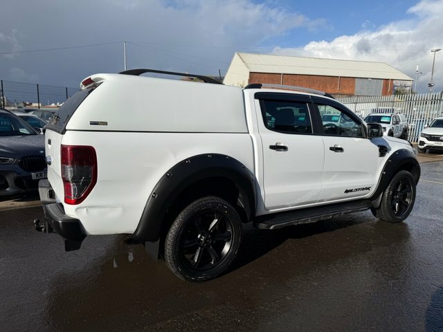 Ford Ranger 2.0 Ecoblue Wildtrak Pickup Double Cab URZ4284 White #3