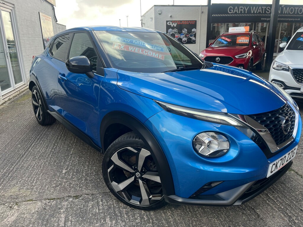 Nissan Juke Dig-t Tekna Blue