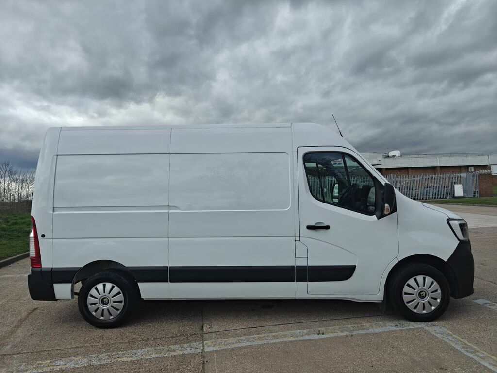 Renault Master 2.3 Dci 35 Business Panel Van F WM72ASO White #4