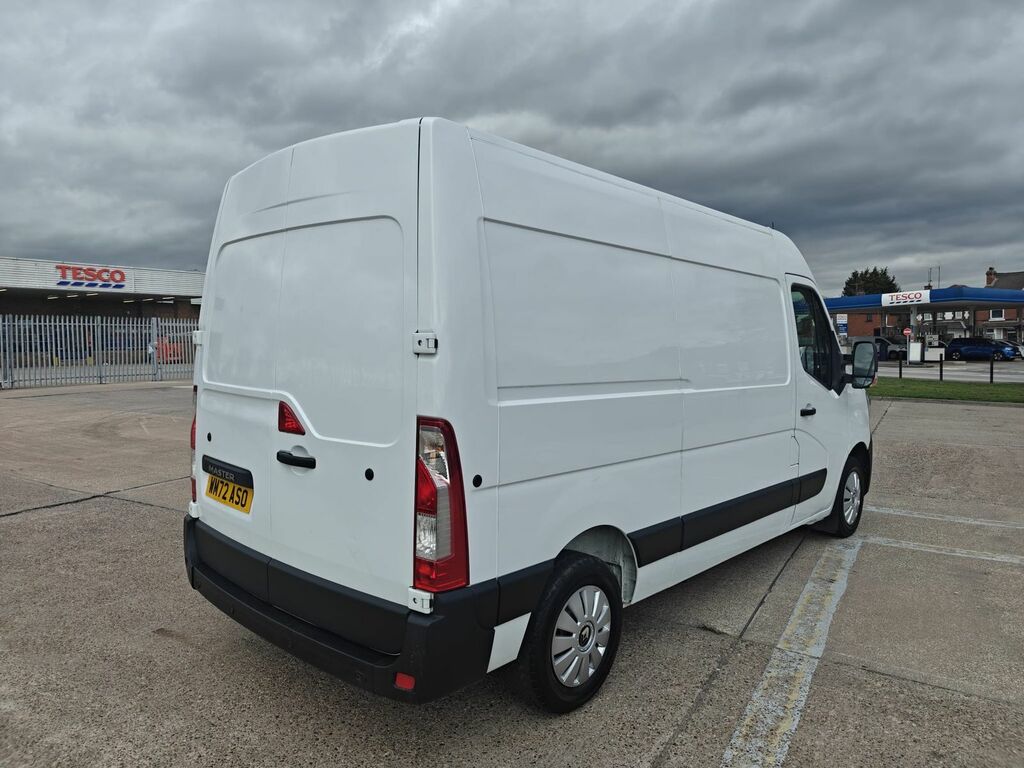 Renault Master 2.3 Dci 35 Business Panel Van F WM72ASO White #5