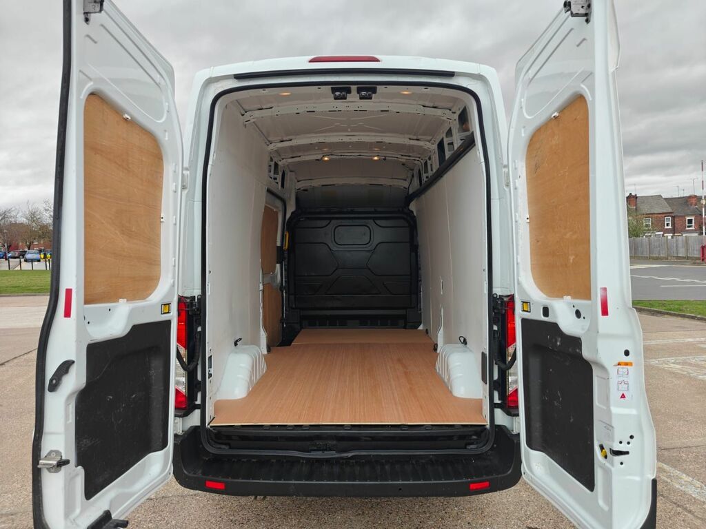Ford Transit Custom 2.0 350 Ecoblue Leader Panel Van BG72SYH White #2