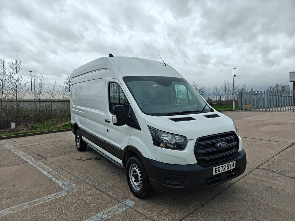 Ford Transit Custom 2.0 350 Ecoblue Leader Panel Van White