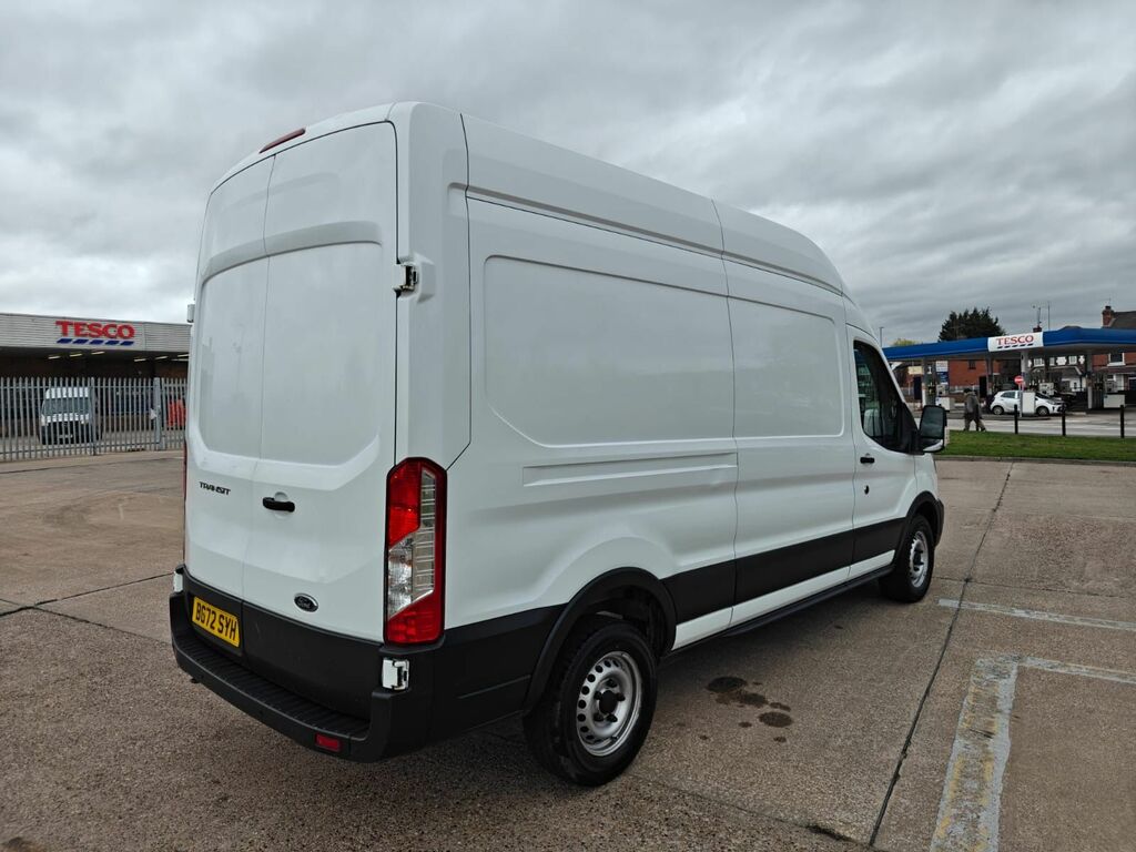 Ford Transit Custom 2.0 350 Ecoblue Leader Panel Van BG72SYH White #5