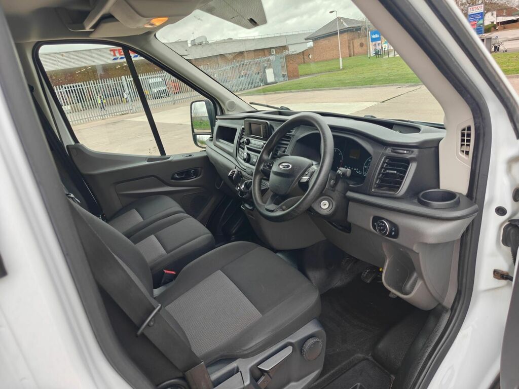 Ford Transit Custom 2.0 350 Ecoblue Leader Panel Van BG72SYH White #3