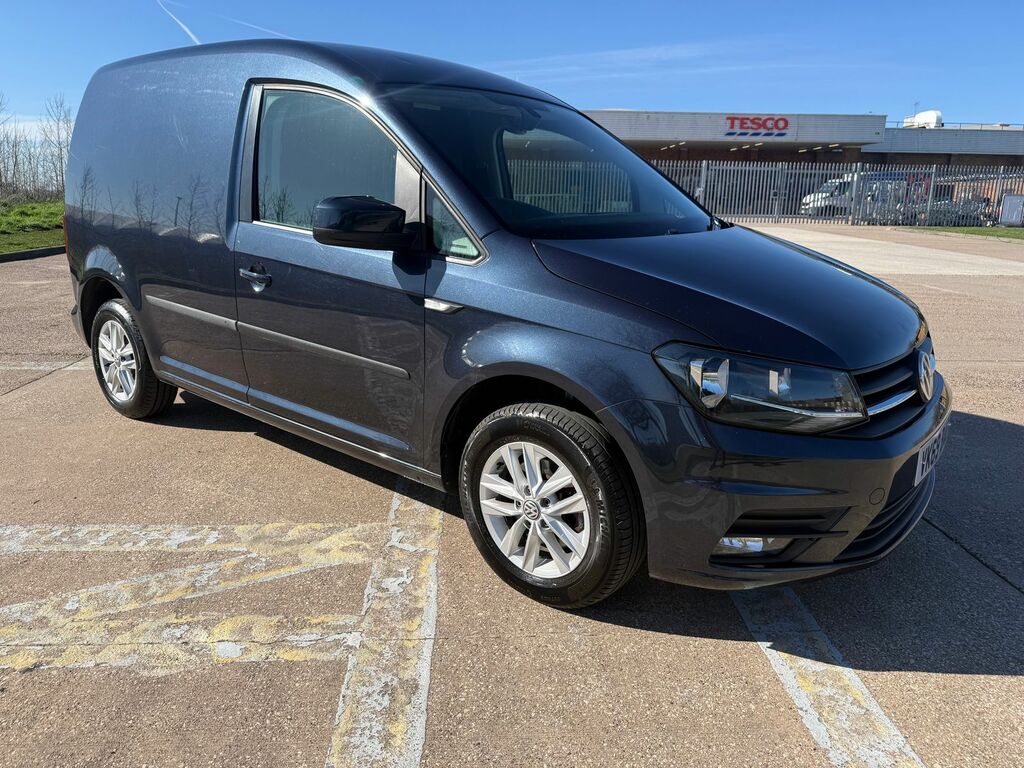 Volkswagen Caddy 2.0 Tdi C20 Highline Panel Van Dsg Swb Blue