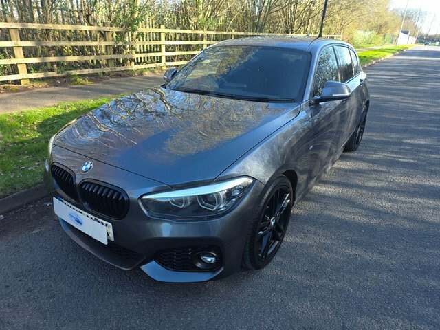 BMW 1 Series 120D M Sport Shadow YK18MGX Grey #4