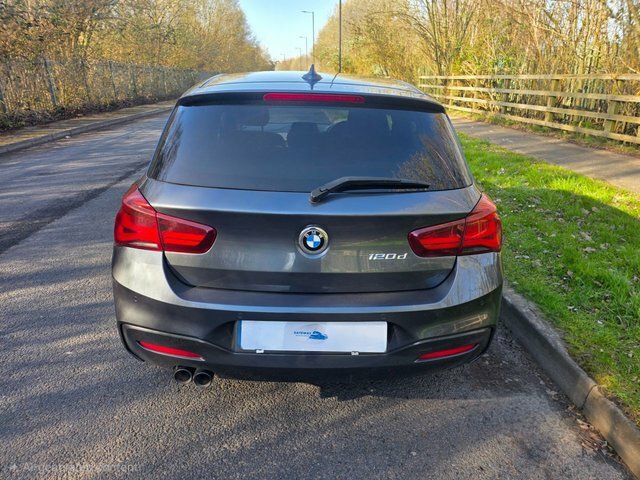 BMW 1 Series 120D M Sport Shadow YK18MGX Grey #6