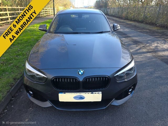 BMW 1 Series 120D M Sport Shadow YK18MGX Grey #3