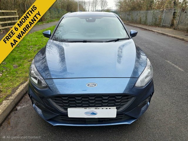 Ford Focus Ecoblue St-line Hatchback LL19UAN Blue #3