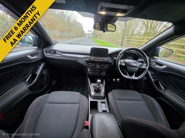 Ford Focus Ecoblue St-line Hatchback LL19UAN Blue #2