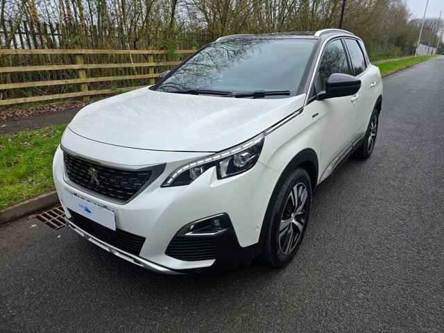 Peugeot 3008 Bluehdi Gt Line Suv SJ68XVU White #4
