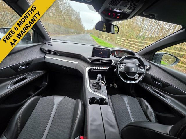 Peugeot 3008 Bluehdi Gt Line Suv SJ68XVU White #2