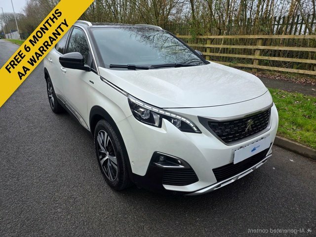 Peugeot 3008 Bluehdi Gt Line Suv White