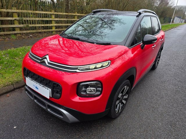 Citroen C3 Aircross Puretech Flair Suv WJ18DGY Red #4
