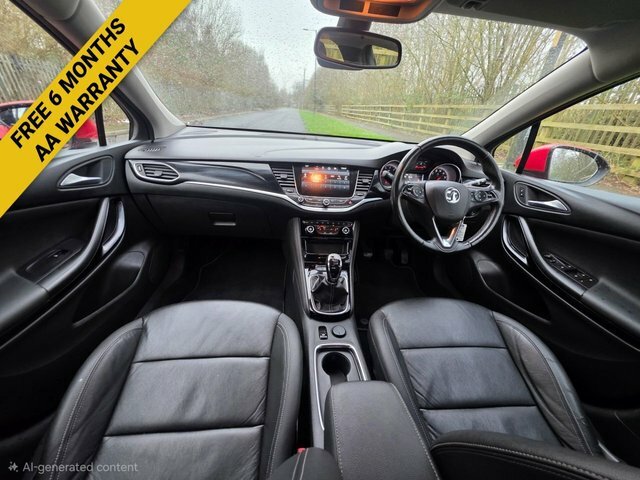 Vauxhall Astra Turbo Gpf Elite Nav VO68ECJ Red #2