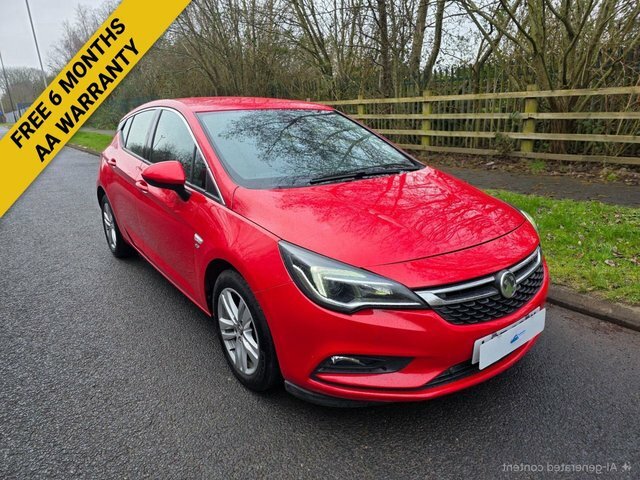 Vauxhall Astra Turbo Gpf Elite Nav Red