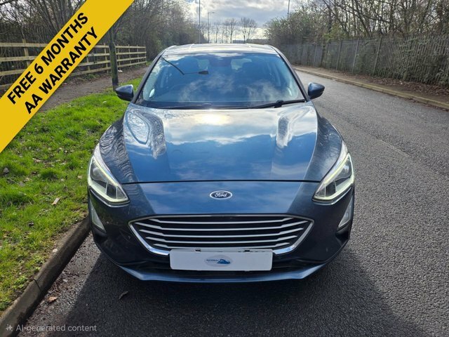 Ford Focus Ecoboost Zetec Hatchback AY68JTV Blue #3