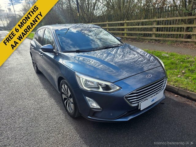 Ford Focus Ecoboost Zetec Hatchback Blue