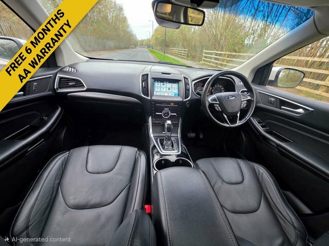 Ford Edge Tdci Titanium Suv SD17VXV White #2