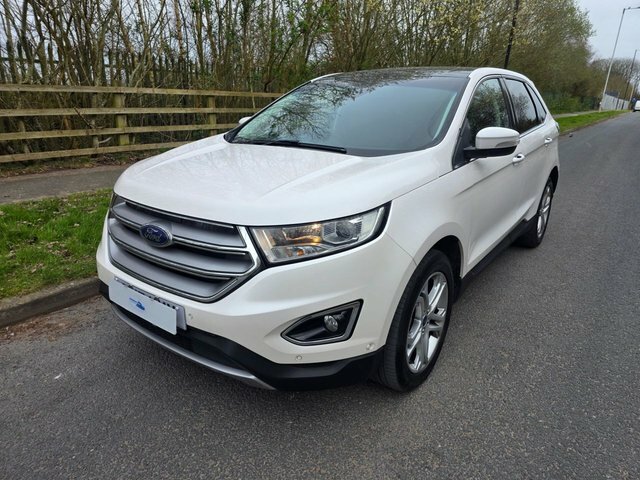 Ford Edge Tdci Titanium Suv SD17VXV White #4