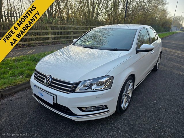 Volkswagen Passat Tdi Bluemotion Tech R-line MJ14UNM White #3
