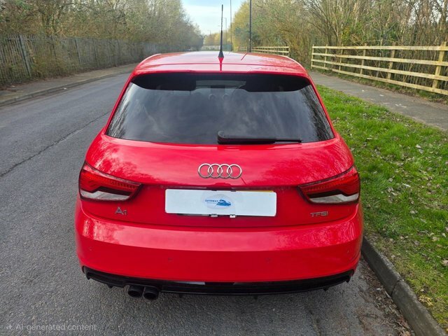 Audi A1 Tfsi Black Edition Sportback KR18RFJ Red #6