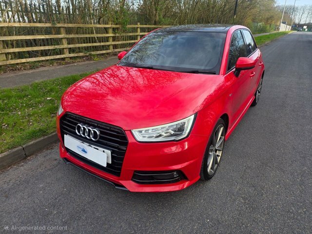 Audi A1 Tfsi Black Edition Sportback KR18RFJ Red #4
