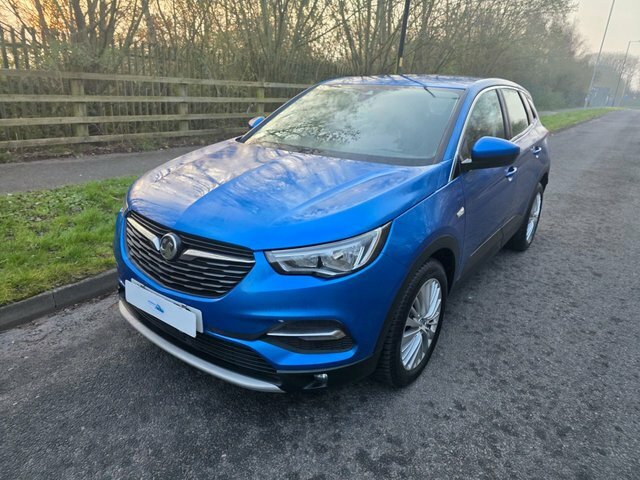 Vauxhall Grandland X Turbo Gpf Tech Line YE19DRR Blue #4
