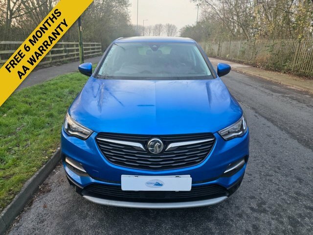 Vauxhall Grandland X Turbo Gpf Tech Line YE19DRR Blue #3