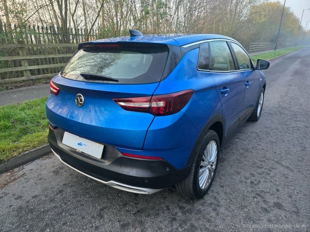 Vauxhall Grandland X Turbo Gpf Tech Line YE19DRR Blue #6