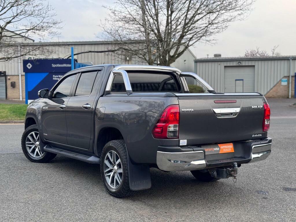 Toyota HILUX 2.4 D-4d Invincible 4Wd Euro 6 S S Grey #5