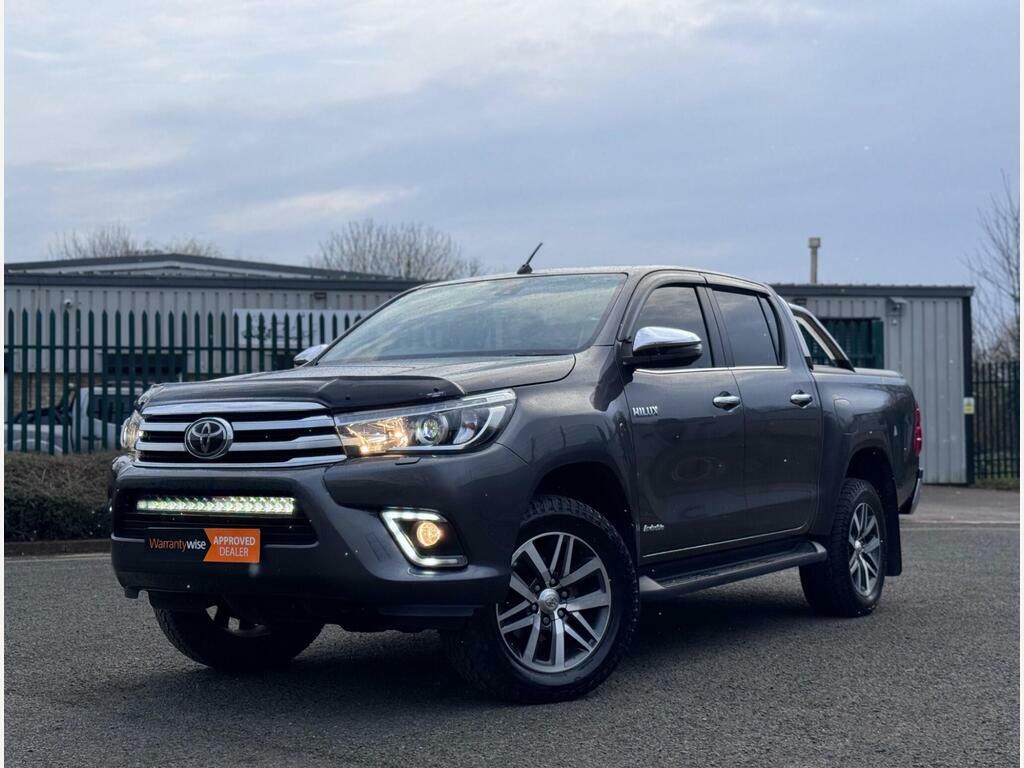 Toyota HILUX 2.4 D-4d Invincible 4Wd Euro 6 S S Grey #3