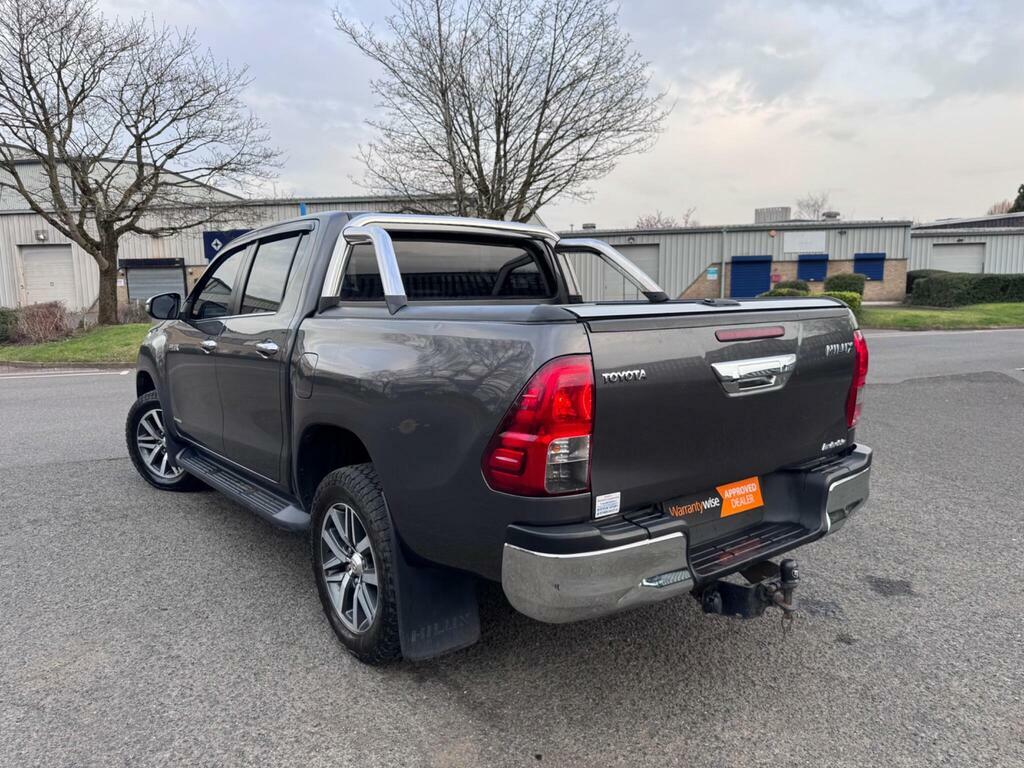 Toyota HILUX 2.4 D-4d Invincible 4Wd Euro 6 S S Grey #6