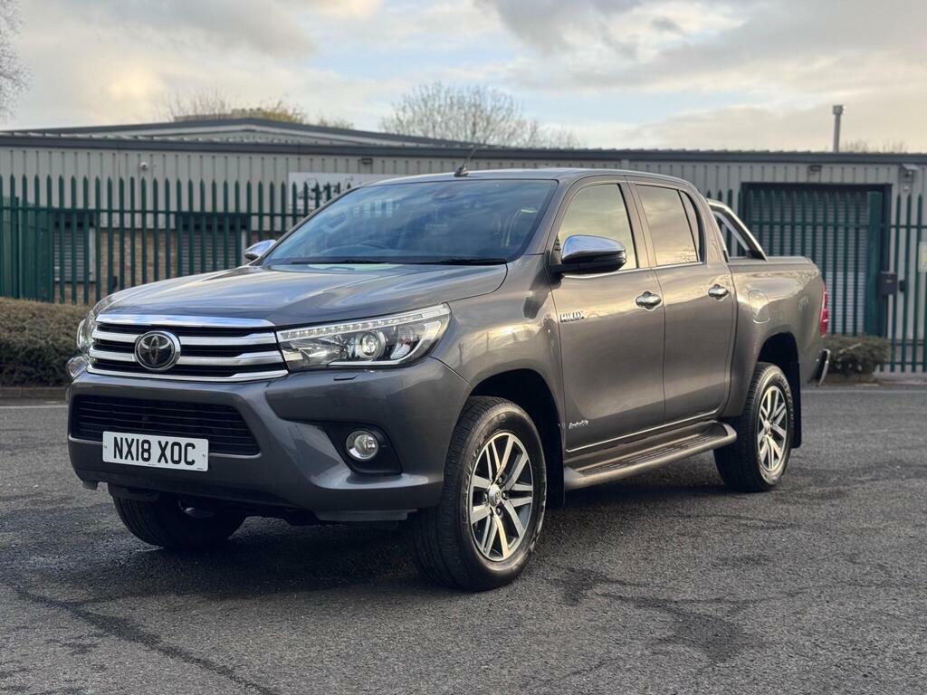 Toyota HILUX 2.4 D-4d Invincible 4Wd Euro 6 S S NX18XOC Grey #4