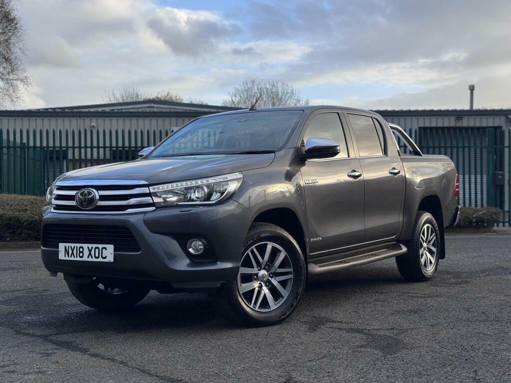 Toyota HILUX 2.4 D-4d Invincible 4Wd Euro 6 S S NX18XOC Grey #2