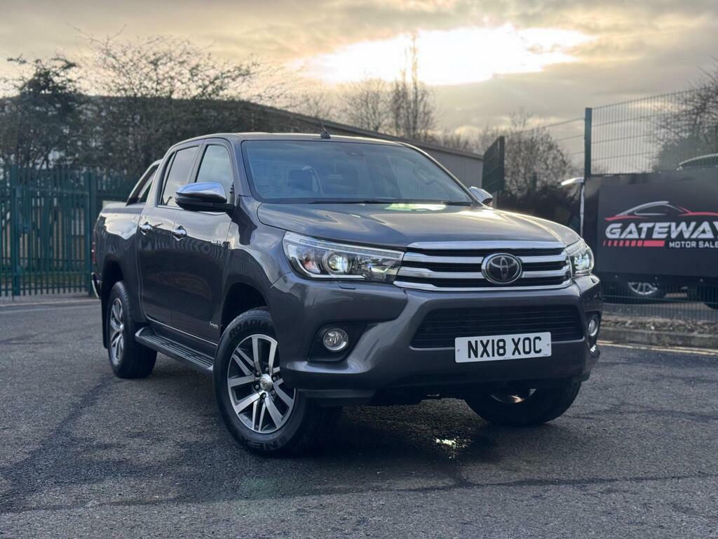 Toyota HILUX 2.4 D-4d Invincible 4Wd Euro 6 S S Grey