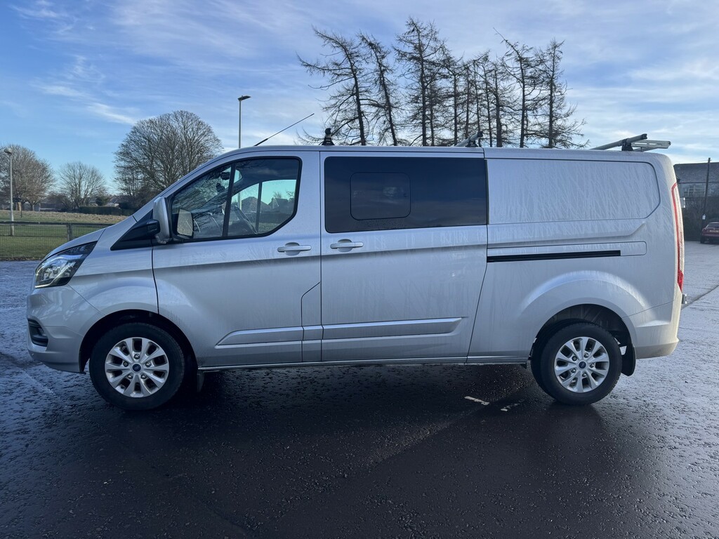 Ford Transit Custom Combi Van 2.0 Transit Custom Limited Dciv 300 L2 2 YT72ZDO Silver #3