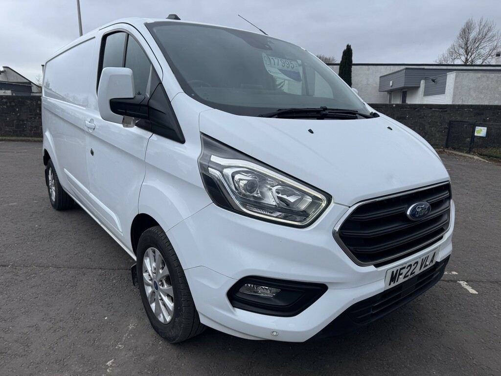 Ford Transit Custom Panel Van 2.0 Transit Custom Limited Van 300 L2 2. White