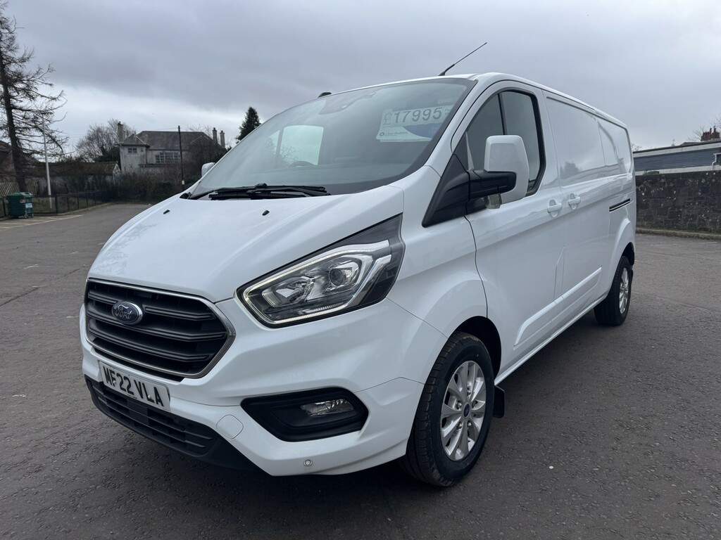 Ford Transit Custom Panel Van 2.0 Transit Custom Limited Van 300 L2 2. MF22VLA White #3