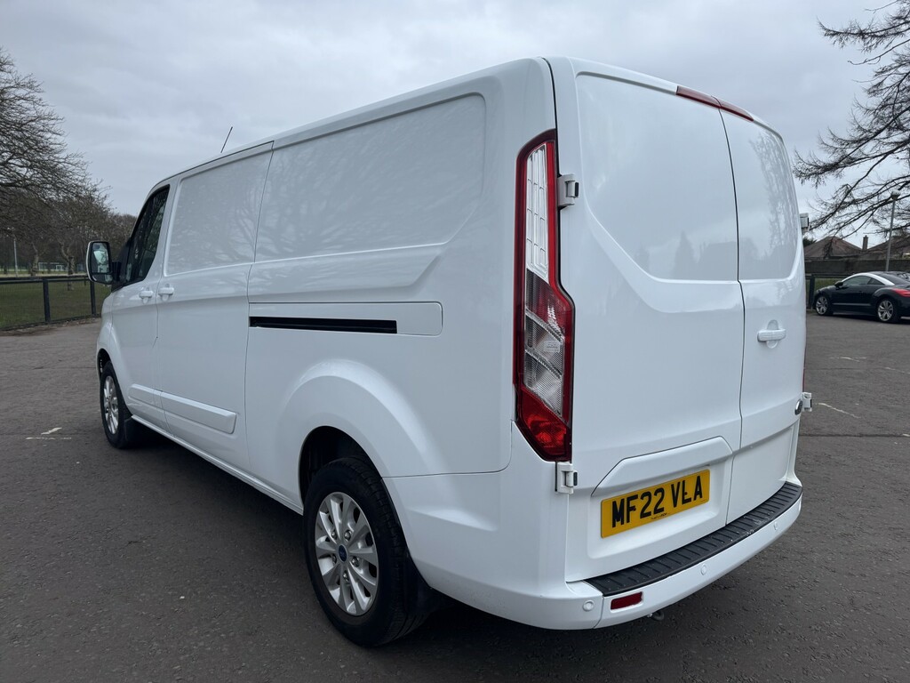 Ford Transit Custom Panel Van 2.0 Transit Custom Limited Van 300 L2 2. MF22VLA White #5