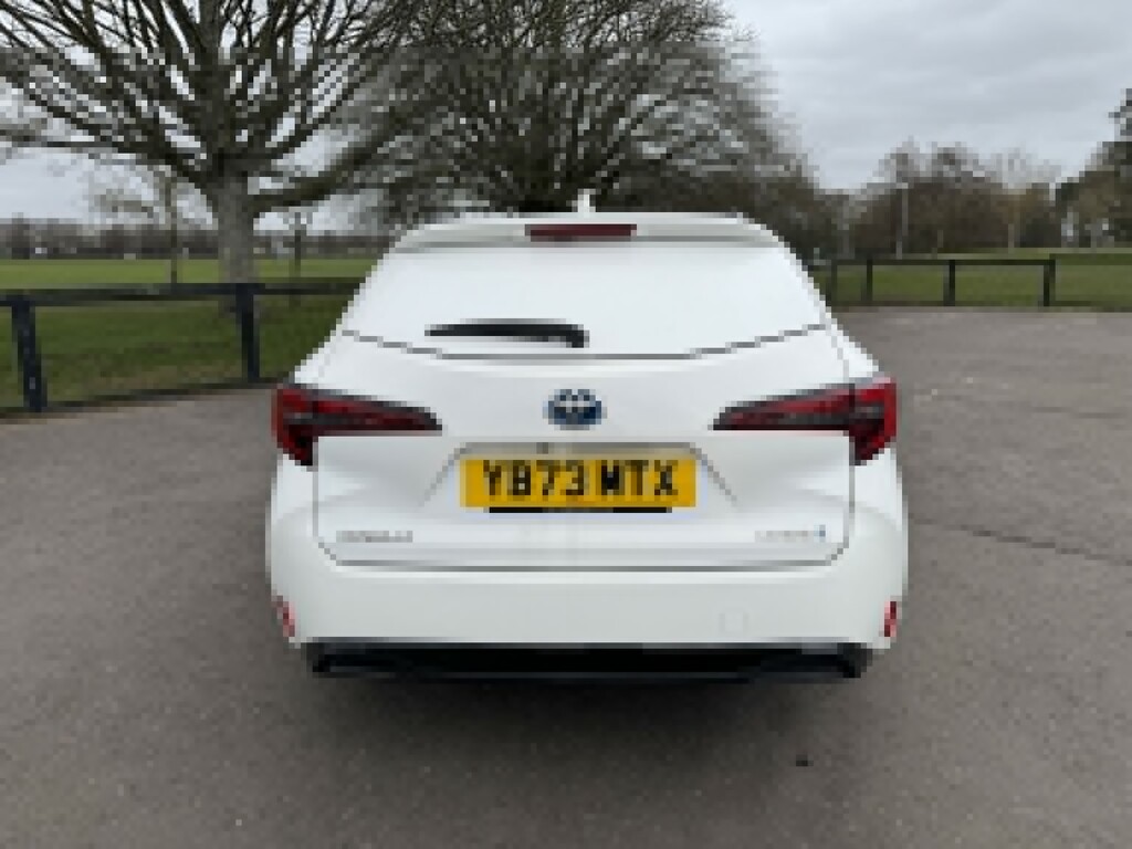 Toyota Corolla Car Derived Van 1.8 Vvt-h 202373 YB73MTX White #6