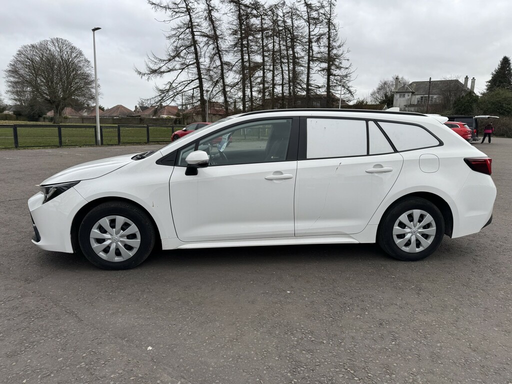 Toyota Corolla Car Derived Van 1.8 Vvt-h 202373 YB73MTX White #4